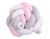 Bumper Trenzado My Sweet Baby - Protección Cuna Rosa Gris