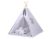 Tipi My Sweet Baby para Niños con Alfombra y Plumas Decorativas