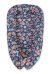 Baby Nest Double-sided Premium Cocoon For Infants Bobono- Fox Family On Blue
