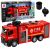 Camión de bomberos con función de agua y luces LED de Lean toys.
