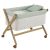 Minicuna Tijera Madera Ardi Verde/natural 55x87x74 Cm - Cambrass
