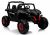 Jeep XMX603 Lean Cars negro con tablero iluminado, vista frontal