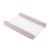Cambiador bañera Unic Cambrass rosa y blanco, vista frontal