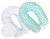 Almohada de Embarazo y Lactancia My Sweet Baby Chevron Mint