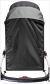 Sombrilla para cochecitos Caretero accessories en color negro