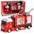 Camión de bomberos Lean toys con luces y sonidos