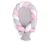 Nido Trenzado 2 en 1 My Sweet Baby - Blanco, Gris y Rosa