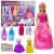 Muñeca Anlily con vestido de baile elegante y accesorios