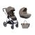 Carrito de bebé 2 en 1 Kikkaboo Thea Beige con capazo