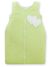 Cotton Sleeping Bag For Children, Size M, 6-12 Months, Tog 2.5, All-season, Hearts Green Strips