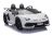 Coche eléctrico Lamborghini Aventador SX2028 Blanco