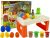 Mesa de Juego de Plastilina con Volcán y Dinosaurios