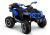 Quad Eléctrico Infantil 4x4 12V con Música y Luces Azul