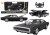 Coche RC 1:16 Control Remoto Dodge Charger R/T Negro
