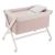 Minicuna Tijera Madera Tender Blush/bco 55x87x74 Cm - Cambrass