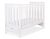 Cuna de Madera My Sweet Baby Lorenzo III 120x60cm - Lacada en Blanco