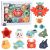 Juego de juguetes de baño cangrejo y animales marinos 12 pcs