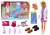 Muñeca Anlily 4 en 1: Doctor, Peluquera, Cocinera y Amante de Animales