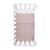 Funda nórdica minicuna Unic Cambrass color rosa, vista frontal