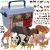 Set de Figuras de Animales Kruzzel - 48 Piezas para Niños