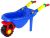 Carretilla de jardín Hemar en color azul, ideal para niños