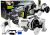 Coche Lanzador de Foam 2 en 1 Control Remoto Blanco