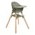Trona 2en1 Woody Verde Militar Kikkaboo para Bebés