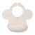 Babero de Silicona Ajustable Beige Babyono para Bebés