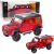 Coche Off-Road de Metal con Puertas Abatibles Rojo 1:22