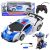 Auto Robot 2 en 1, Coche Policía RC 1:18