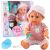Muñeca bebé Lean Toys 35 cm con función de orinar y sonidos, vista frontal