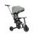 Triciclo 8en1 Kikkaboo Aluma Army Green para bebés