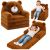 Sofá reclinable en forma de oso de peluche con diseño adorable