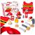Set de Bombero Infantil con Accesorios de Madera
