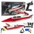Vitality FT007 Remote Controlled RC Boat 1:16 White and Red