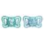 Chupetes Chicco PhysioForma Light Silicone 16-36M 2 PCS Azul