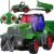 Tractor teledirigido Kruzzel con remolque para niños