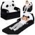 Sofá silla infantil 2 en 1 Panda de Lean Toys con diseño encantador.