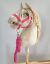 Halter y Tether My Sweet Baby para Hobby Horse Rosa