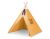 Tipi Infantil My Sweet Baby con Plumas Decorativas - Amarillo
