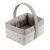 Cesta Canastilla 22.5x29x29 Cm Abete Beige - Cambrass