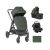 Carrito de bebé 3en1 Kikkaboo Ava Verde Militar