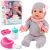 Muñeca interactiva con accesorios, 35 cm