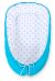 Baby Nest Double-sided Premium Cocoon For Infants Bobono- Turquoise/ Turquoise