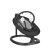 Swing eléctrico Zazu Negro Kikkaboo - Comodidad y Estilo