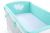 Protector de Cuna XXL Hearts Mint My Sweet Baby