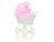 Cochecito de Muñecas My Sweet Baby de Mimbre con Ropa Rosa