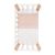 Funda Nordica Minicuna 70x77x1 Cm Calma Rosa - Cambrass