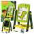 Pizarra magnética doble cara Dinosaurio Verde de Lean toys con accesorios incluidos.