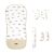 Set Deluxe Silla Paseo Muselina Coches con Cojín